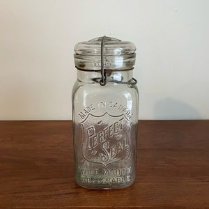 Perfect Seal Vintage Canning Jar